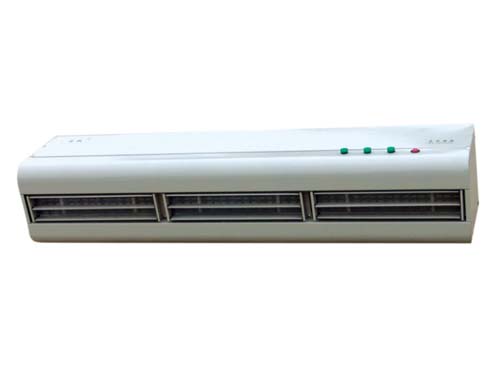 Hot air curtain