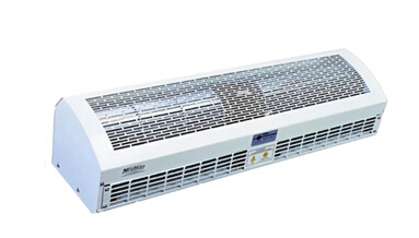 Hot air curtain