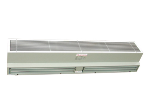 Tubular electric heating air curtain